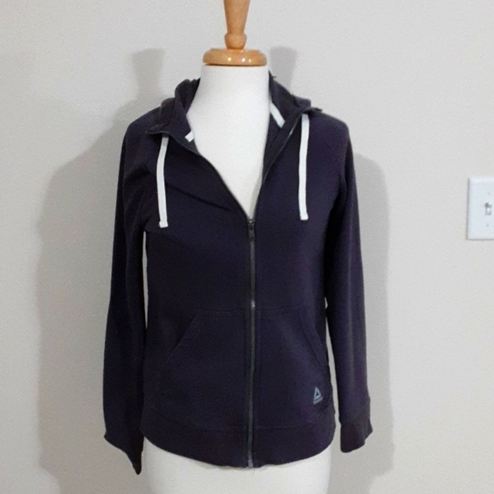 Dark Greyish Purple Reebok Hoodie